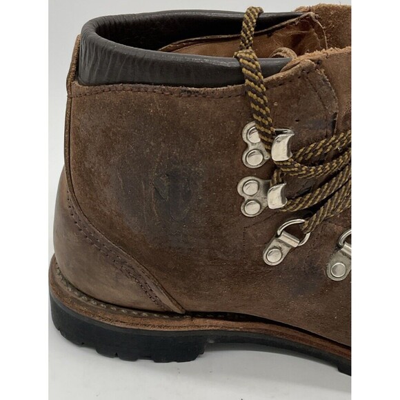 VTG Vasque 29396 K73 6230 Mountaineering Hiking Boots Brown Leather Sz 7N - Picture 11 of 13